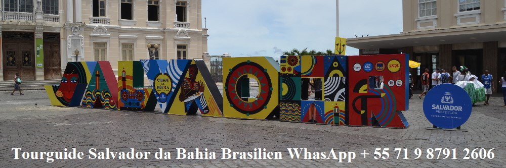 Tour guide Salvador da Bahia Brasilien